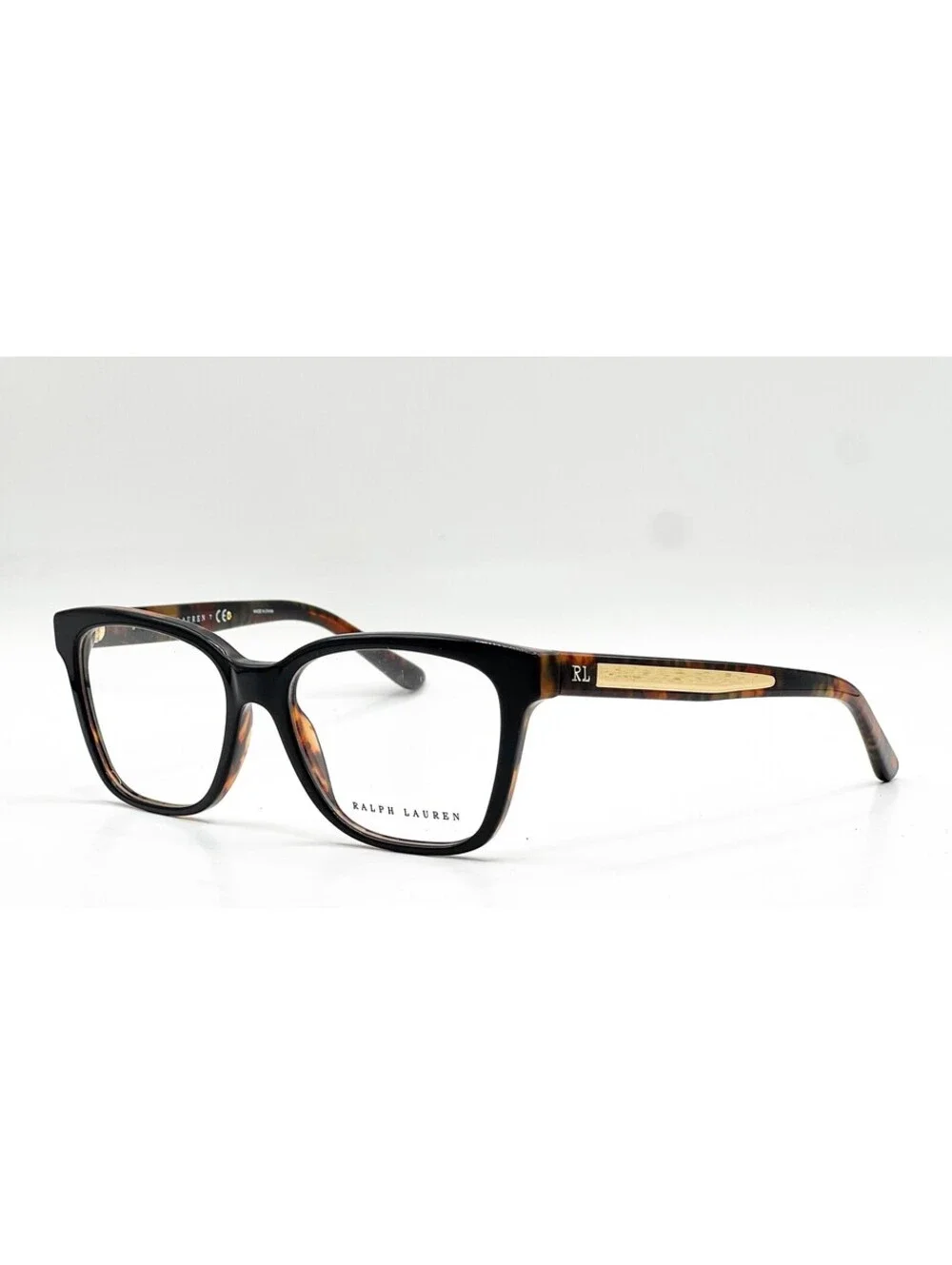 Ralph Lauren Rl 6154 5260 Black/Havana Jerry Authentic Eyeglasses 51-16-140